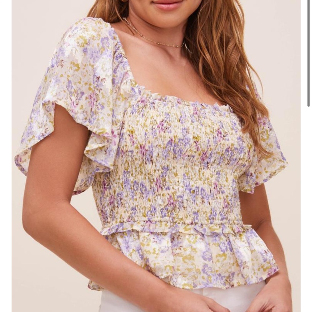 ASTR January Top - Lilac